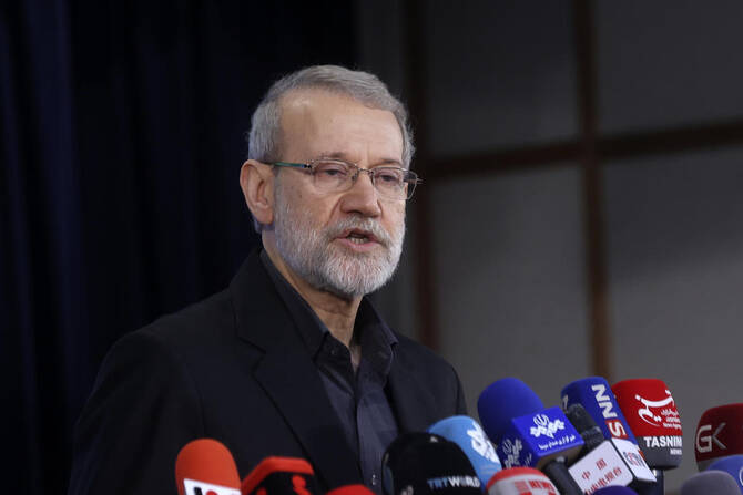 Iran warns US against ground invasion, Larijani issues strong message